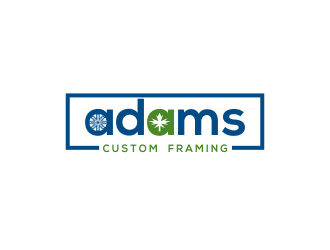 Adams Custom Framing logo design by kopipanas