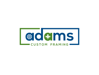 Adams Custom Framing logo design by kopipanas