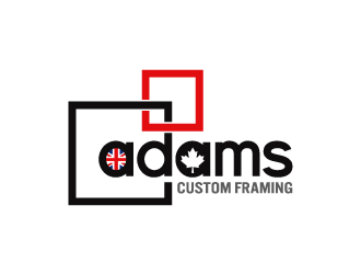 Adams Custom Framing logo design by bluespix