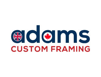 Adams Custom Framing logo design by akilis13