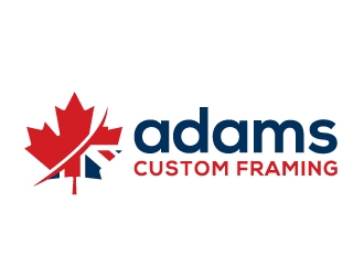 Adams Custom Framing logo design by akilis13