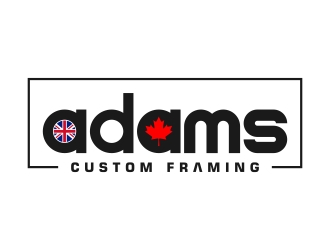 Adams Custom Framing logo design by yunda