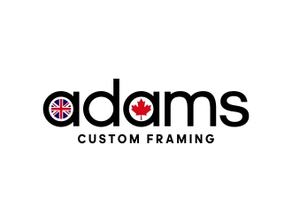 Adams Custom Framing logo design by excelentlogo