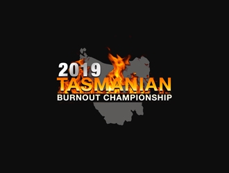 2019 Tasmanian Burnout Championship logo design by pagla