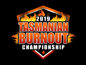 2019 Tasmanian Burnout Championship logo design by BeDesign