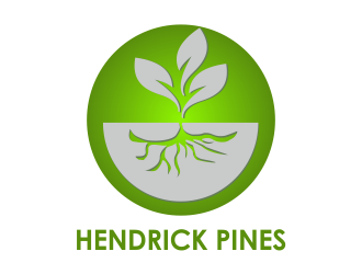 Hendrick Pines logo design by kanal