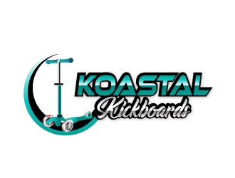 Koastal Kickboards  logo design by samuraiXcreations