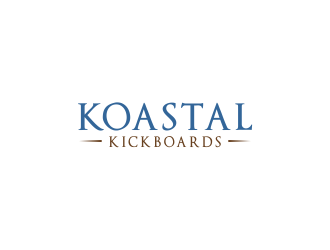 Koastal Kickboards  logo design by akhi