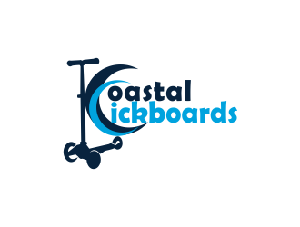 Koastal Kickboards  logo design by Dhieko