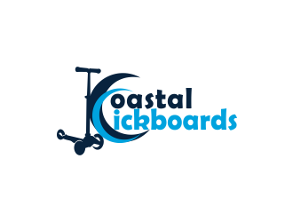 Koastal Kickboards  logo design by Dhieko