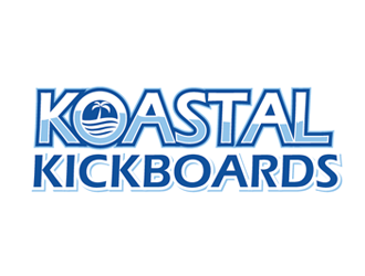Koastal Kickboards  logo design by megalogos