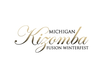 Michigan Kizomba Fusion Winterfest logo design by dibyo