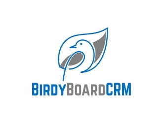 BirdyBoardCRM logo design by b3no