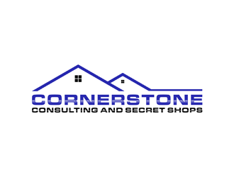 Cornerstone Consulting and Secret Shops logo design by johana