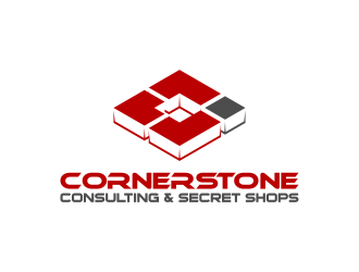Cornerstone Consulting and Secret Shops logo design by pakNton