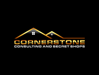 Cornerstone Consulting and Secret Shops logo design by johana