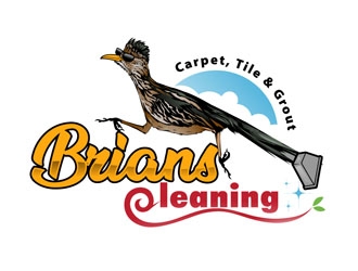 Brians Cleaning - Carpet, Tile & Grout logo design by DreamLogoDesign