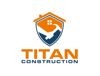 Titan Construction  logo design by Dakon