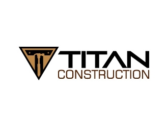 Titan Construction  logo design by yans