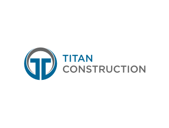 Titan Construction  logo design by logitec