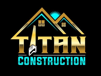 Titan Construction  logo design by DreamLogoDesign