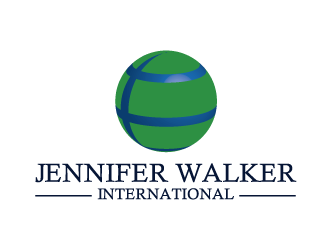 Jennifer Walker International logo design by ManishSaini