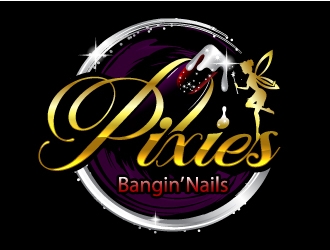 Pixies Banging Nails logo design by nexgen