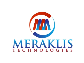 Meraklis Technologies logo design by Dawnxisoul393