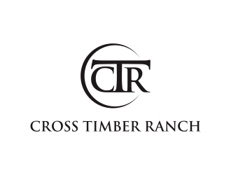 Cross Timber Ranch - CTR logo design by savana