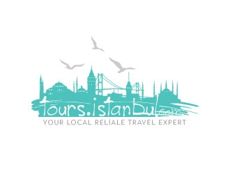 tours.istanbul logo design by AYATA