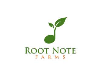 Root Note Farms logo design by ammad