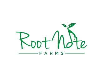 Root Note Farms logo design by Zeratu