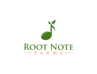 Root Note Farms logo design by ammad