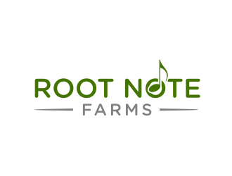 Root Note Farms logo design by tejo