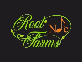 Root Note Farms logo design by babu