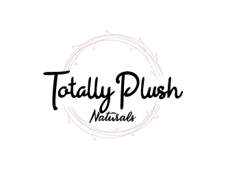 Totally Plush Naturals logo design by fawadyk