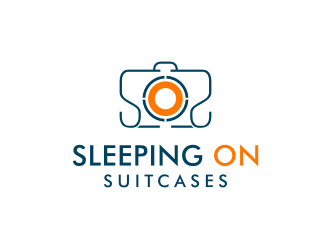 Sleeping On Suitcases logo design by mbamboex