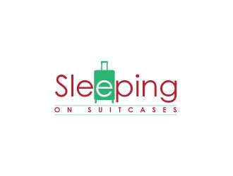 Sleeping On Suitcases logo design by uttam