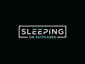 Sleeping On Suitcases logo design by bricton