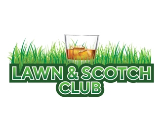 Lawn & Scotch Club logo design by Roma