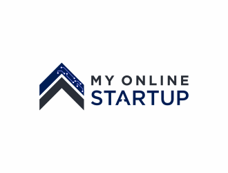 My Online Startup logo design by ammad
