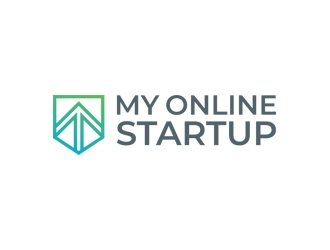 My Online Startup logo design by Kebrra