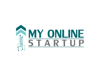 My Online Startup logo design by DanizmaArt