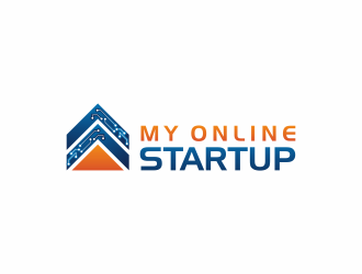 My Online Startup logo design by santrie