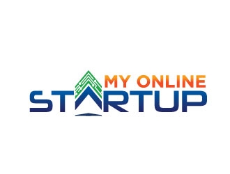 My Online Startup logo design by Foxcody