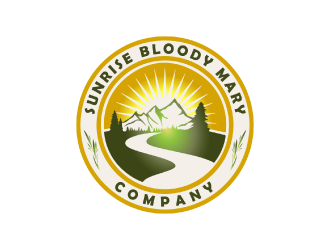 sunrise bloody mary company logo design by nona