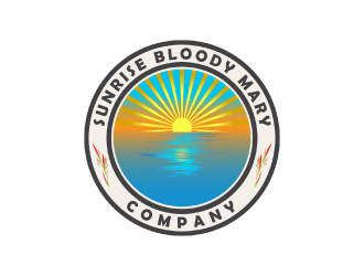 sunrise bloody mary company logo design by nona