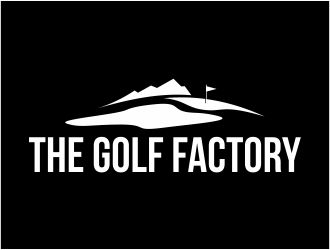 The Golf Factory  logo design by 48art