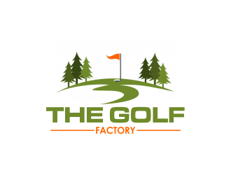 The Golf Factory  logo design by ROSHTEIN