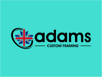 Adams Custom Framing logo design by cintoko